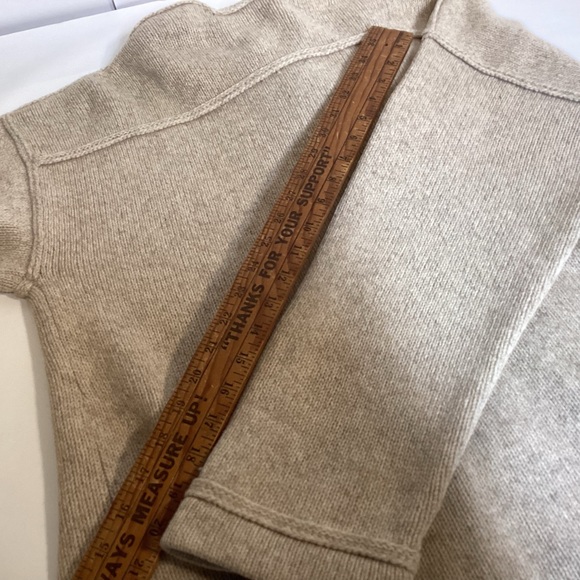 CHICO’S 100% LAMBSWOOL HOODED CARDIGAN SIZE 3 / XL - Picture 12 of 12